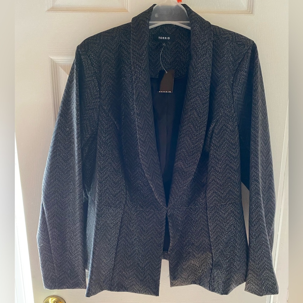 Torrid Peplum Jacket